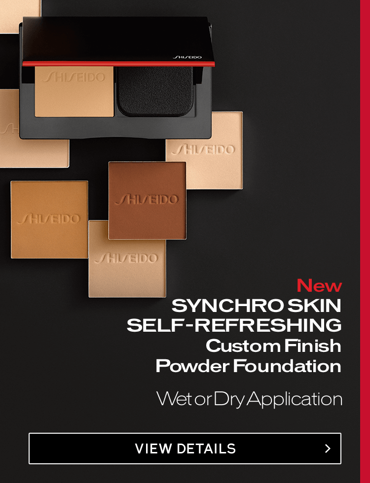 New SYNCHRO SKIN SELF-REFRESHING Custom Finish Powder Foundation Wet or Dry Application