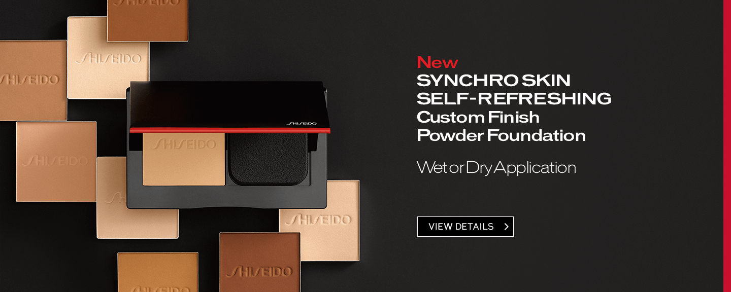 New SYNCHRO SKIN SELF-REFRESHING Custom Finish Powder Foundation Wet or Dry Application