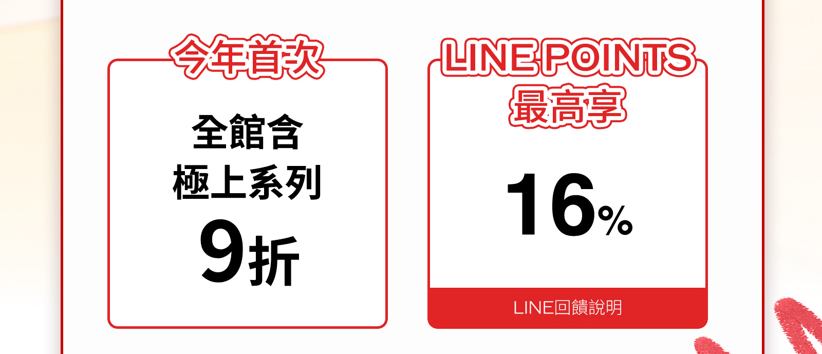 LINE好友輸碼贈 首購輸碼好禮2選1