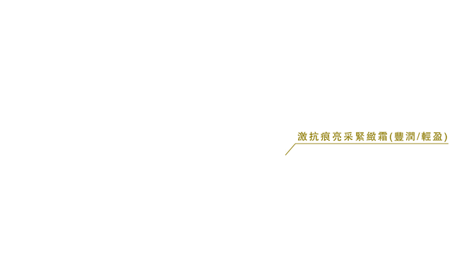 激抗痕亮采緊緻霜(豐潤/輕盈)